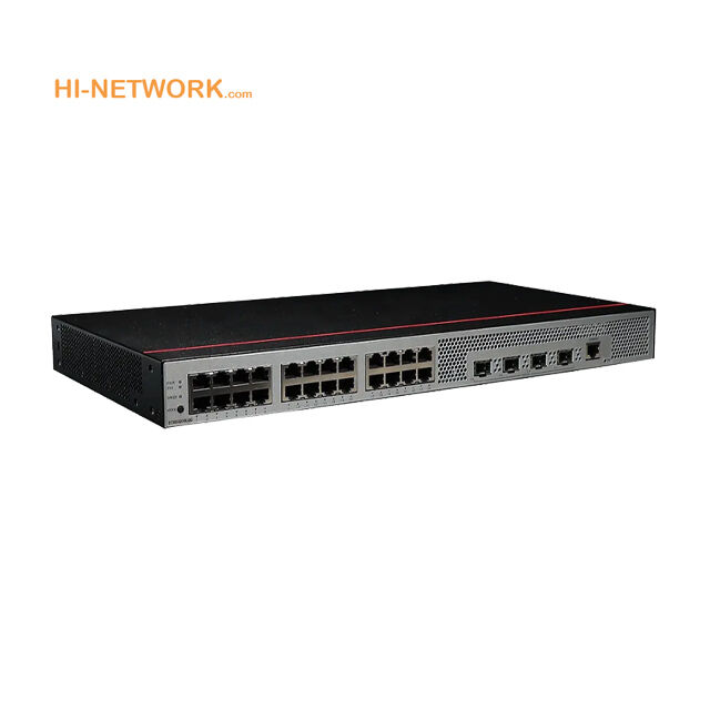Huawei S1730S-S24T4X-QA2 Network Switch with 24 10/100/1000BASE-T Ethernet ports, 4 10 Gigabit SFP+, AC power supply)