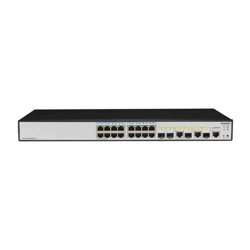 Huawei Switch S1720-20GFR-4TP with 16 Ethernet 10/100/1000 ports, 2 Gig SFP and 2 dual-purpose 10/100/1000 or SFP, AC 110/220V