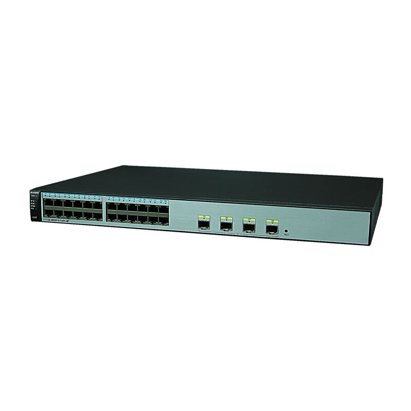 Commutateur réseau Huawei S1720-28GWR-PWR-4P à 24 ports Gigabit avec 370 W POE et 4 ports SFP Gig