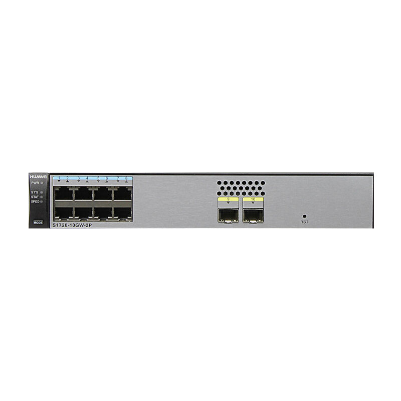 Nouveau commutateur Huawei S1720-10GW-2P-E original avec 8 ports Ethernet 10/100/1000 et 2 ports SFP Gigabit