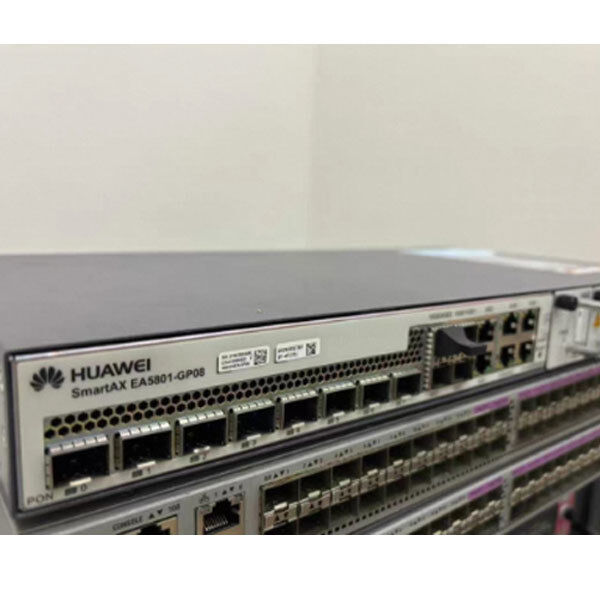 Huawei OLT with 8 GPON Interfaces and DC Power Supply in Compact 1 U Installation Space