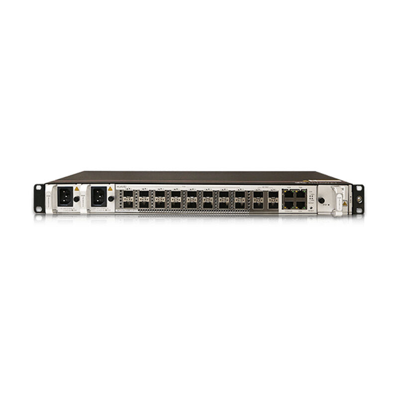 Huawei EA5801E-GP16 Optical Line Terminal with 16 GPON ports 10GE/GE upstream ports and RS-232 serial port for FTTH network construction
