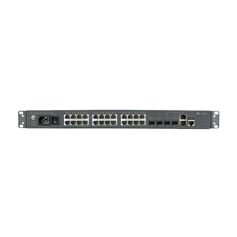 Huawei LS-S3328TP-EI-MC Network Switch S3300 Series with 24 10/100 FastEther ports 2 Combo GE ports and 2 SFP GE ports