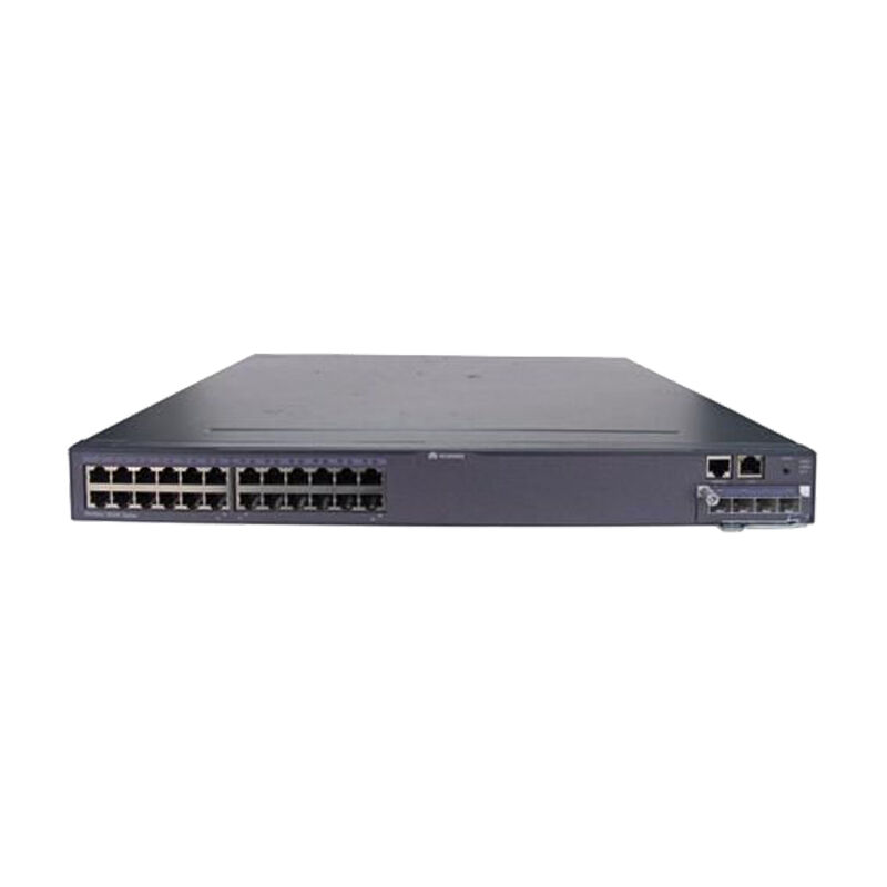 Huawei Switch LS-S5328C-EI San Switchwith 24 10/100/1000Base-T ports and supports 2 10GE XFP subcards, 4 1000Base-X SFP subcards, 2 10GE SFP+ subcards, and 4 10GE SFP+ subcards