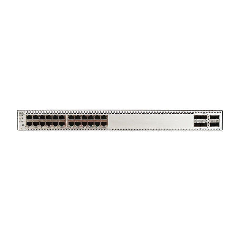 Commutateur Huawei S5732-H24UM2CC avec ports base-T 24 x 100M/1G/2.5G/5G/10G 4 x 25 GE SFP28 et 2 x 40 GE QSFP+ ou 2 x 100 GE QSFP28