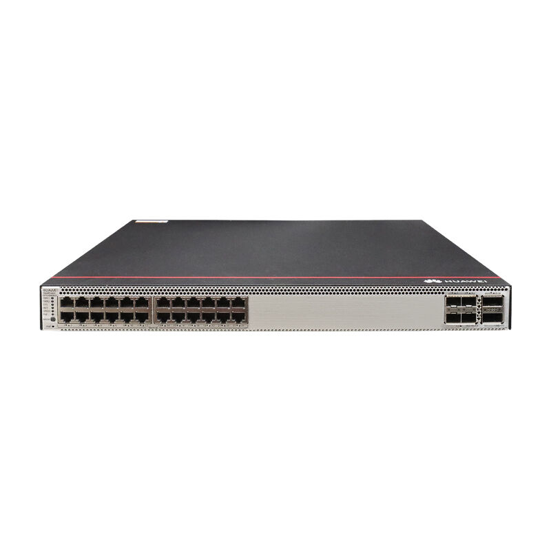 Huawei Network Switch S5732-H24UM2CC with 24 x 100M/1G/2.5G/5G/10G Base-T Ethernet ports, 4 x 25 GE SFP28 + 2 x 40 GE QSFP+ or 2 x 100 GE QSFP28