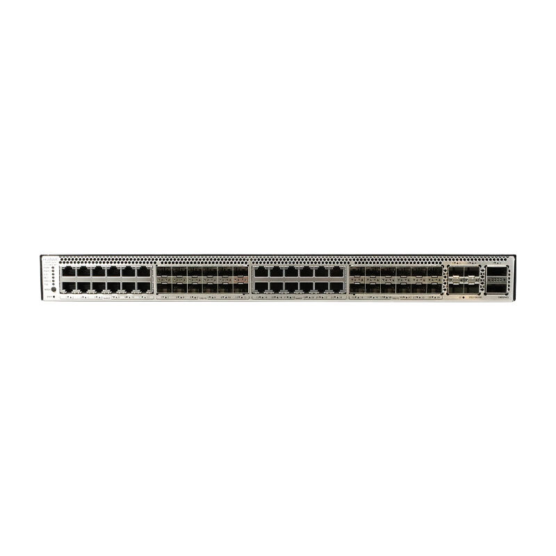 Huawei Switch S5732-H48XUM2CC with 24*100M/1G/2.5G/5G/10G Ethernet ports, 24*10GE SFP+ ports, 4*25GE SFP28, 2*40GE ports or 2*100GE QSFP28 ports, 1*expansion slot, PoE++
