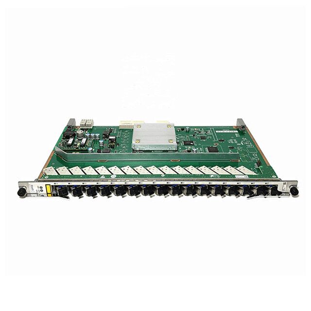 Huawei XEHF 16-port OLT interface board with 80 Gbit/s forwarding rate and 1:256 split ratio for XGS-PON and EPON Combo