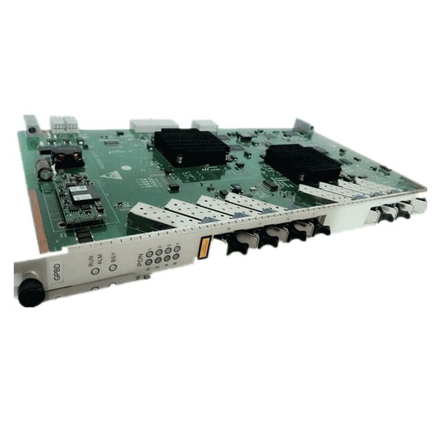 Huawei GPBD 8 Port GPON Interface Board with Class C+ 32dbm 1024 T-CONTs and 128 ONTs per GPON Port