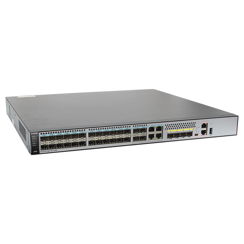 Huawei S5720-36C-EI-28S-DC Network Switch with 28 Gig SFP Ports 4 10 Gig SFP+ Ports and 150W DC Power Supply