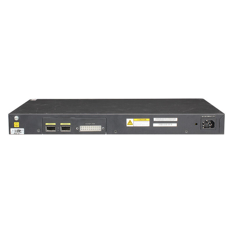 Huawei Switch S5720-52X-EI-AC with 48 Ethernet 10/100/1000 ports, 4 10 Gig SFP+ ports, and compact 44.4 mm x 442.0 mm x 424.7 mm dimensions