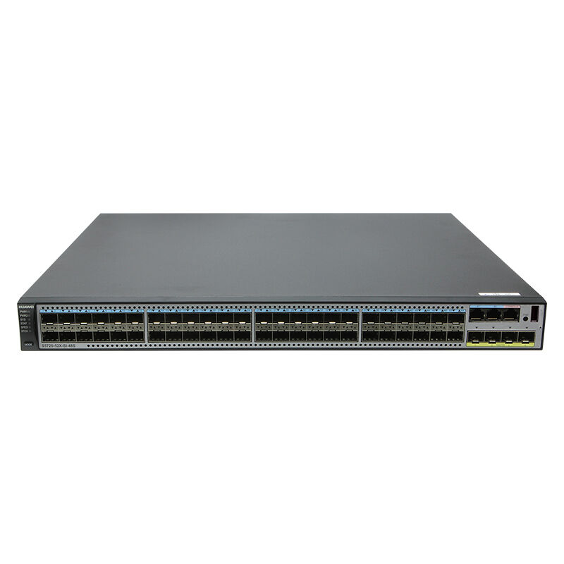 Huawei Switch S5720-52X-SI-48S with 48 GE SFP ports 2 10/100/1000BASE-T + SFP combo ports and 4 10GE SFP+ ports