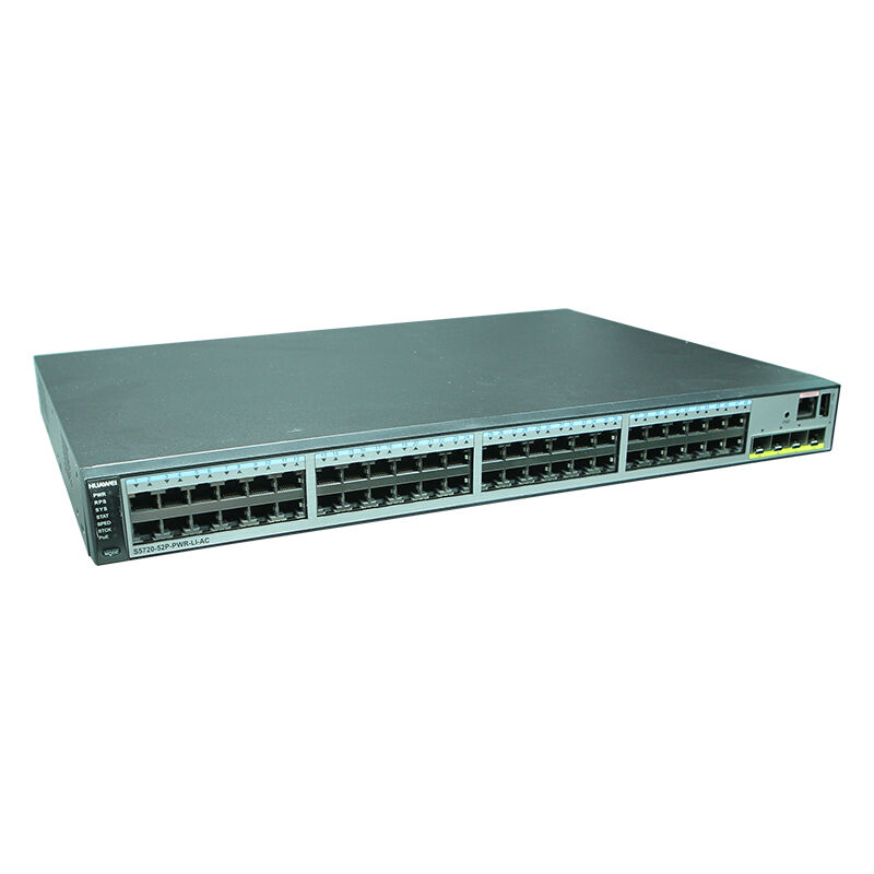 Huawei Switch S5720-52P-PWR-LI-AC with 48 Ethernet 10/100/1000 ports 4 Gig SFP and 370W POE AC power