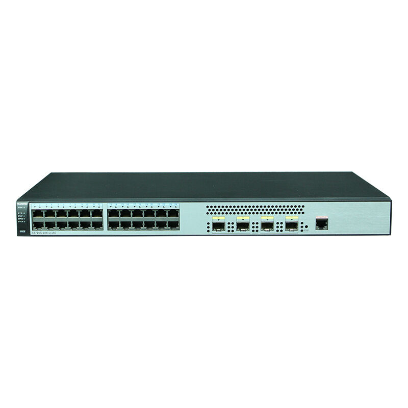 Huawei Switch S5720S-28X-LI-AC with 24 Ethernet 10/100/1000 Ports and 4 10 Gig SFP+ Ports AC 110/220V