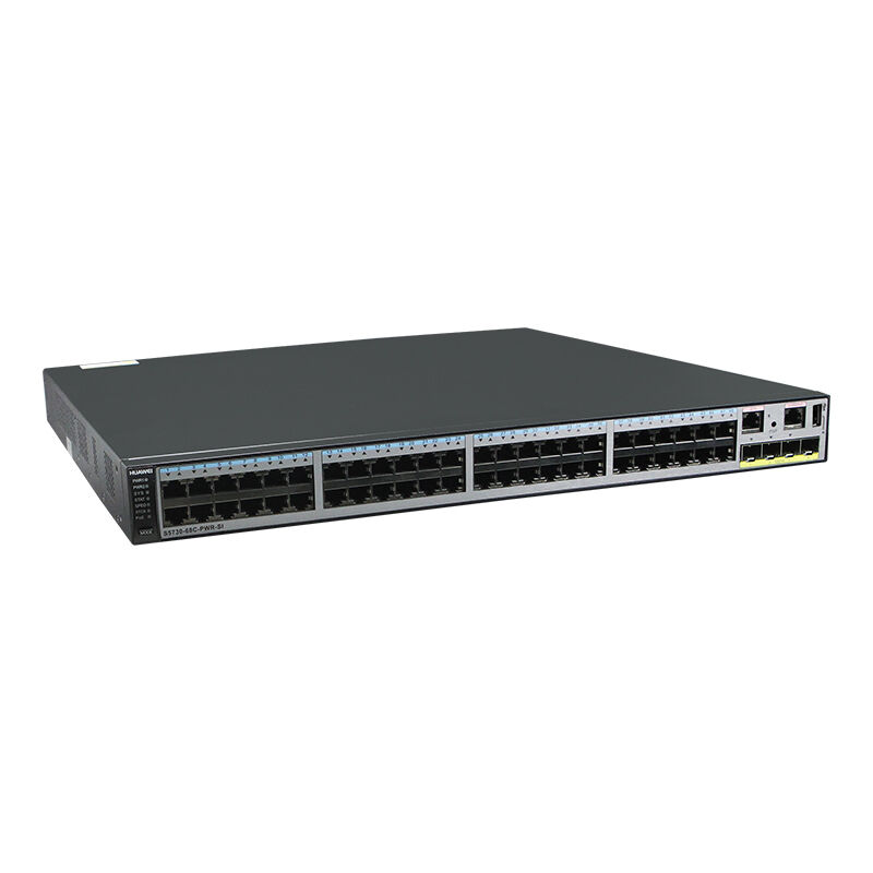 Huawei Switch S5730-68C-PWR-SI-AC with 48 Ethernet 10/100/1000 ports 4 10 Gig SFP+ and 500W AC power supply