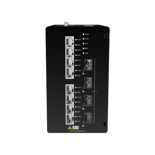 Huawei Switch S5735I-S8U4XN-V2 with 8*10/100/1000BASE-T Ports 4*10GE SFP+ Ports and PoE++ Support