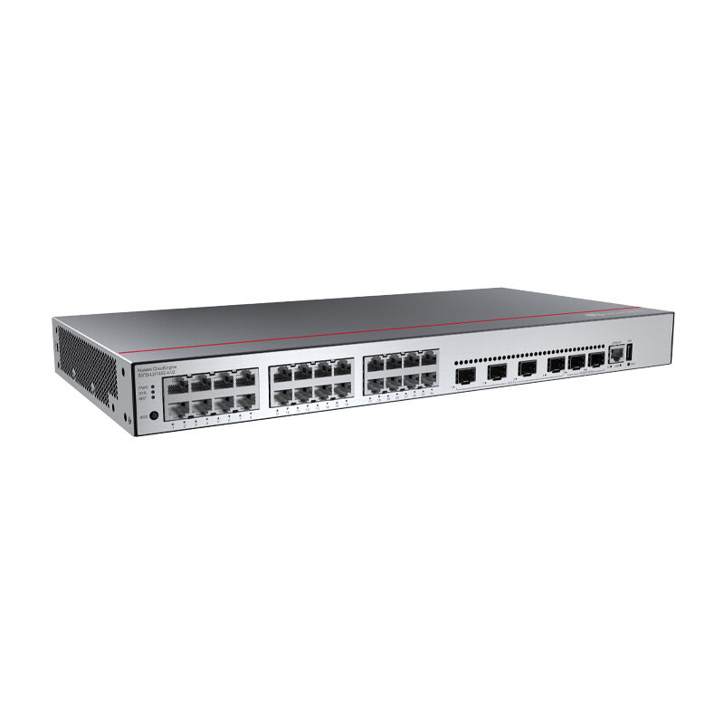 Huawei Network Switch S5735-L24T4XE-A-V2 with 24*10/100/1000BASE-T Ports 4*10GE SFP+ Ports and 2*12GE Stack Ports