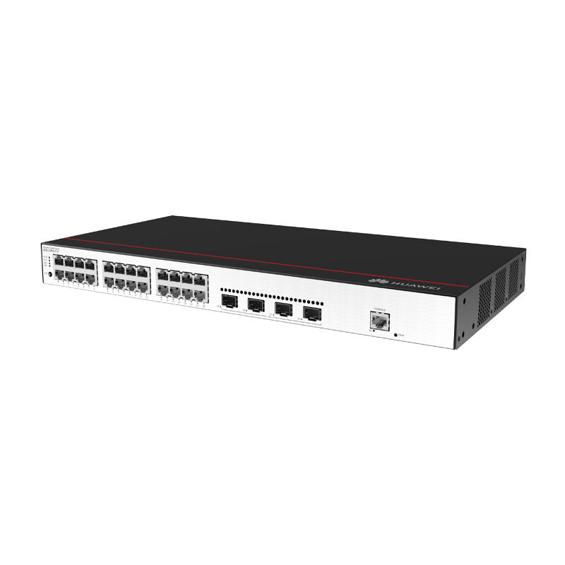 Huawei Switch S5735-L24P4S-A-V2 with 24*10/100/1000BASE-T Ports 4*GE SFP Ports and PoE+ Support