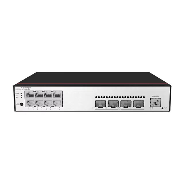 Huawei Switch S5735-L8T4S-A-V2 con puertos 8*10/100/1000BASE-T puertos 4*GE SFP y consumo de energía típico de 15,95 W