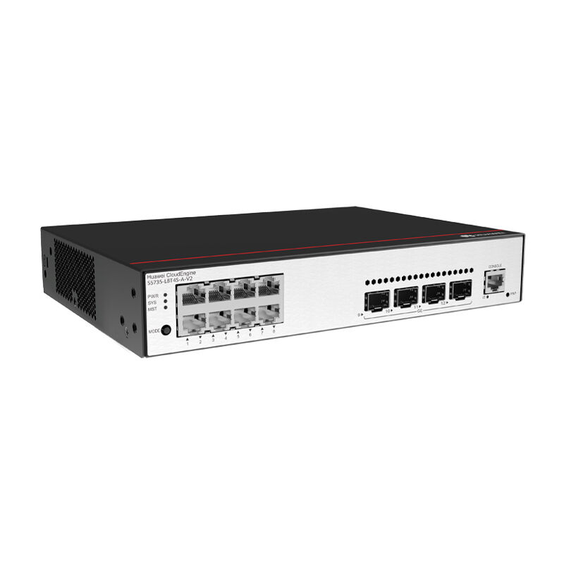 Huawei Switch S5735-L8T4S-A-V2 con puertos 8*10/100/1000BASE-T puertos 4*GE SFP y consumo de energía típico de 15,95 W