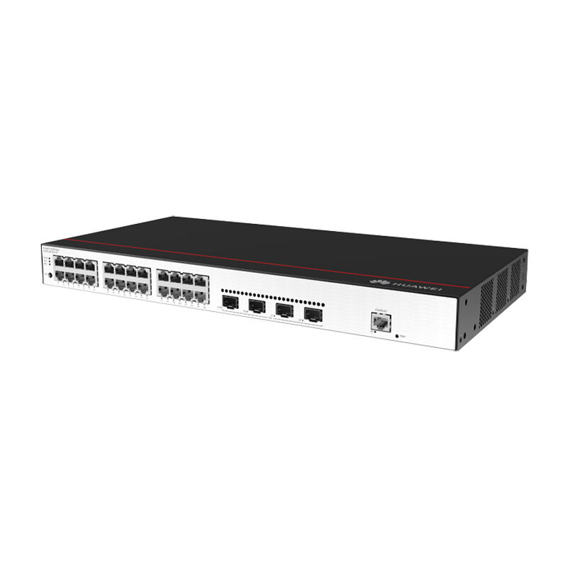 Huawei Switch S5735-L24T4S-A-V2 with 24*10/100/1000BASE-T Ports 4*GE SFP Ports and AC Power