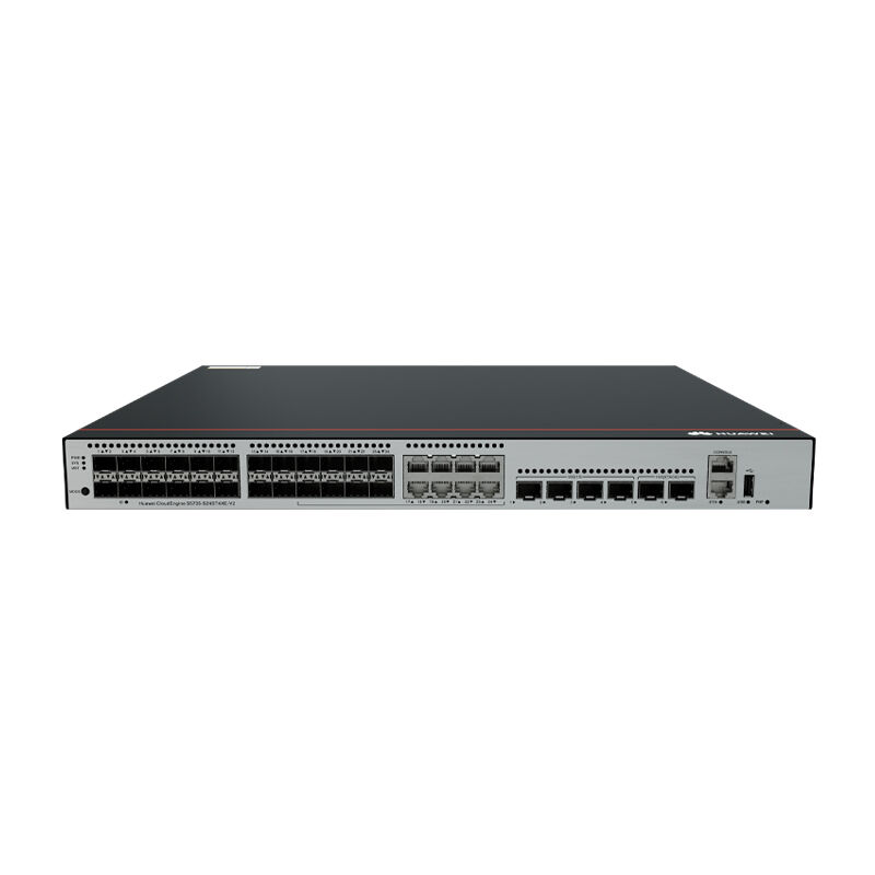 Huawei CloudEngine Switch S5735-S24ST4XE-V2 with 24 GE SFP Ports 4 10GE SFP+ Ports and 2 12GE Stack Ports