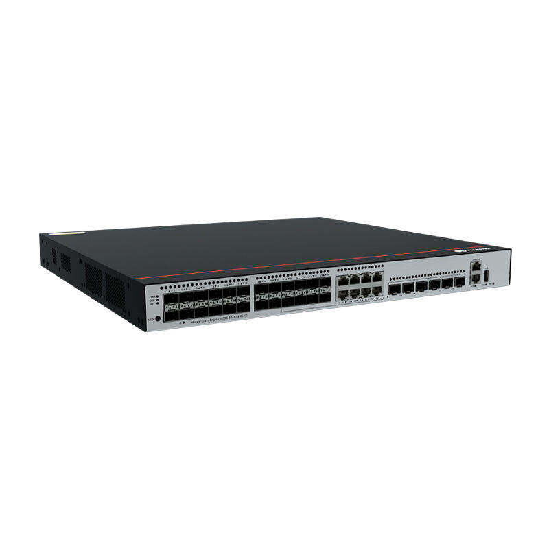 Huawei CloudEngine Switch S5735-S24ST4XE-V2 with 24 GE SFP Ports 4 10GE SFP+ Ports and 2 12GE Stack Ports