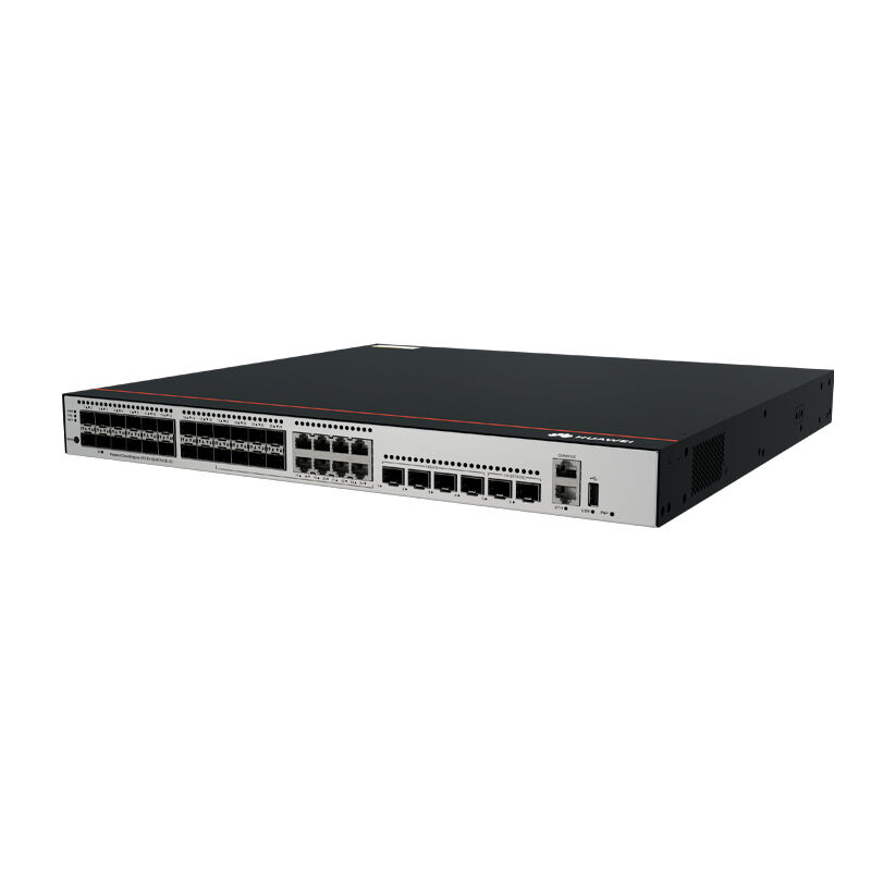 Huawei CloudEngine Switch S5735-S24ST4XE-V2 with 24 GE SFP Ports 4 10GE SFP+ Ports and 2 12GE Stack Ports