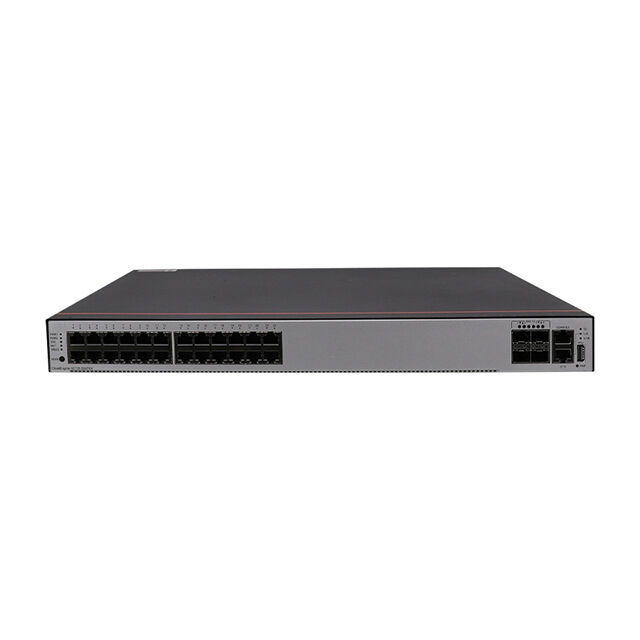 Huawei CloudEngine Switch S5735-S24T4X 24 x 10/100/1000BASE-T portları ve yüksek hızlı ağ için 4 x 10GE SFP + portları ile
