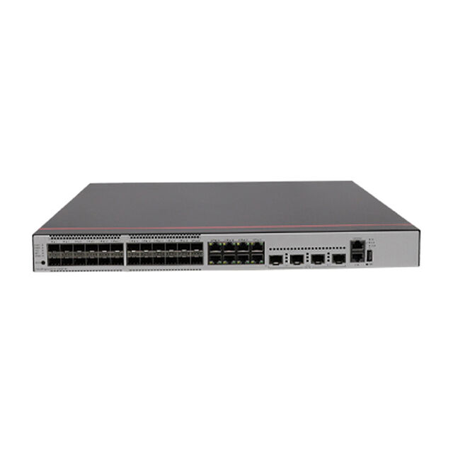 Huawei S5735-S32ST4X CloudEngine Switch met 24 GE SFP-poorten, 8 10/100/1000BASE-T-poorten en 4 10GE SFP+-poorten