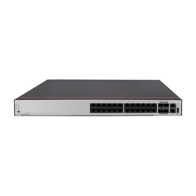Huawei Switch S5735-S24T4X-I พร้อมพอร์ต 24*10/100/1000BASE-T และพอร์ต 4*10GE SFP+ พร้อมฟังก์ชันชั้น 3 ที่เสริม