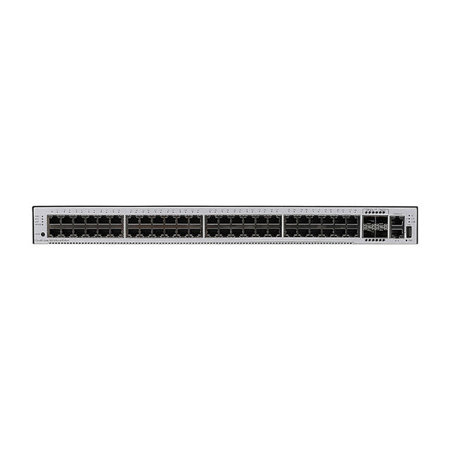 हुआवे स्विच S5735S-L48T4S-A जिसमें 48 x 10/100/1000BASE-T पोर्ट और 4 x GE SFP पोर्ट AC पावर नेटवर्क स्विच हैं