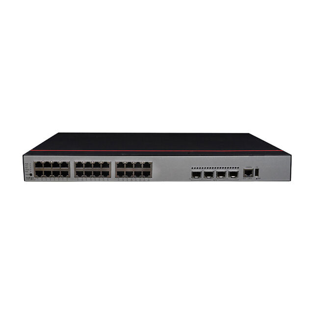 Huawei CloudEngine Switch S5735-L24P4X-A1 con 24 porte 10/100/1000BASE-T, 4 porte SFP+ 10GE e supporto PoE+