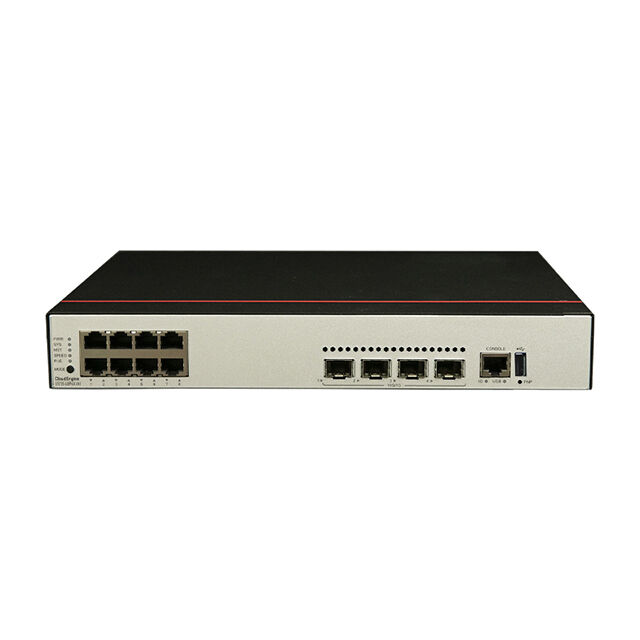 Switch Huawei S5735-L8P4X-IA1 com 8 portas 10/100/1000BASE-T, 4 portas SFP+ 10GE e suporte PoE+