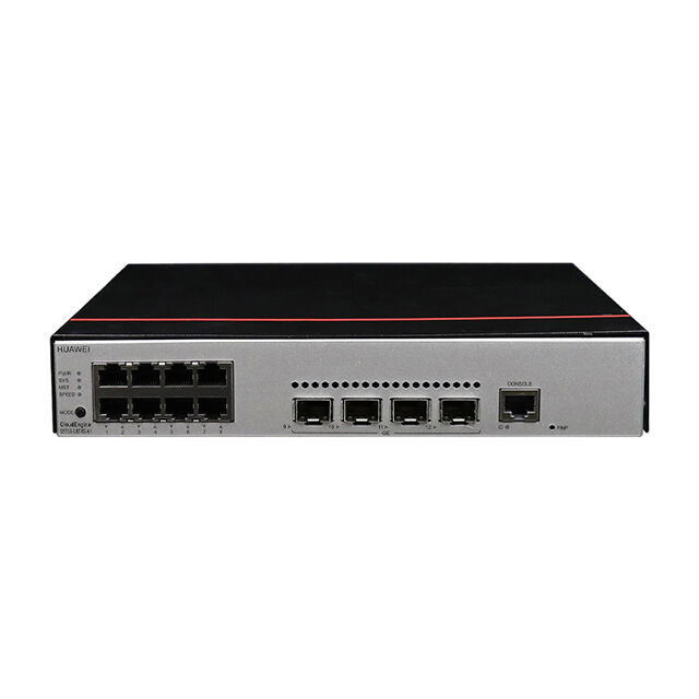 Switch Huawei S5735-L8T4S-A1 com 8 portas 10/100/1000BASE-T, 4 portas GE SFP e alimentação AC