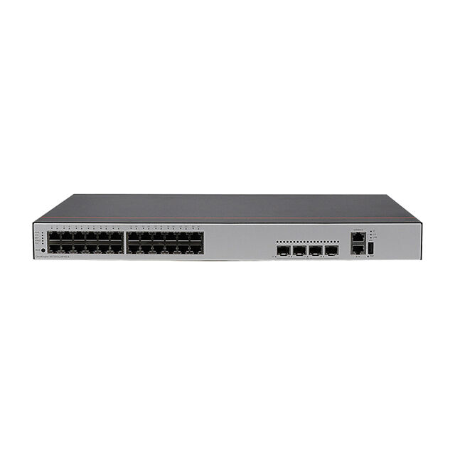 مفتاح Huawei CloudEngine S5735S-L24P4S-A مع 24 منفذًا من نوع 10/100/1000Base-T و 4 منافذ GE SFP ودعم PoE+