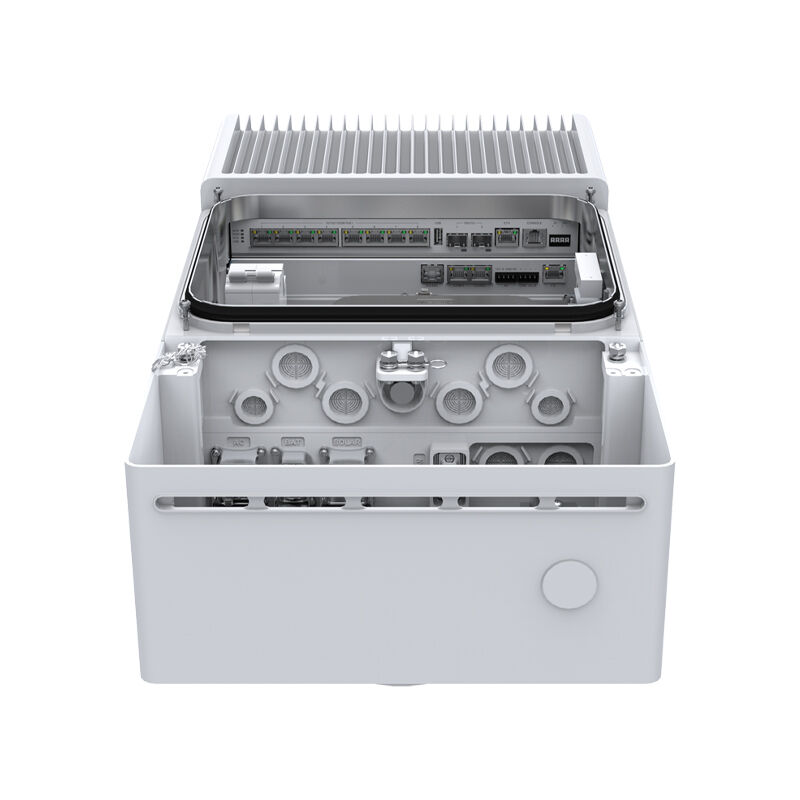 Huawei スイッチ S5735-S8P2X-IA200H1 PoE 53Vdc/3.8A,自然熱分散,および 10GE SFP+ ポート