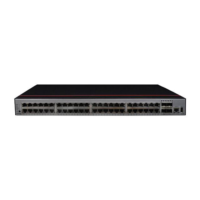 Switch di rete Huawei S5735S-L48P4X-A1 con 48 porte 10/100/1000BASE-T, 4 porte SFP+ 10GE e supporto PoE+