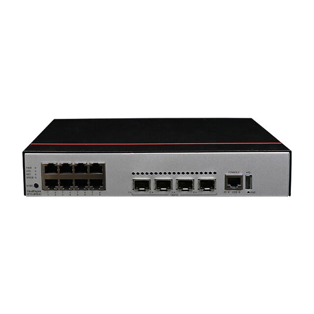 화웨이 스위치 S5735-L8T4X-A1 8*10/100/1000BASE-T 포트 4*10GE SFP+ 포트 및 AC 전원