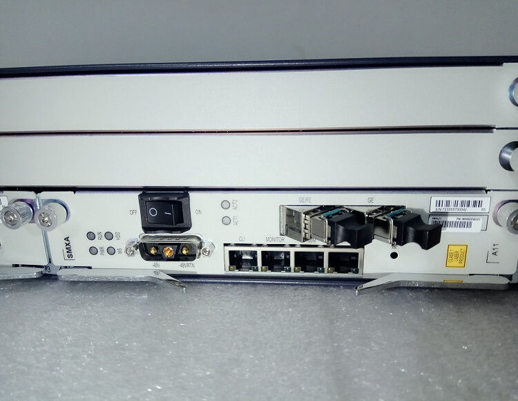 ZTE C320 OLT 8-port 48V DC 2U compact 10GE GPON OLT with 10Gb uplink and dual power supply