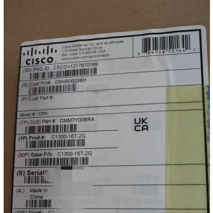 C1300-16T-2G with 16x 10/100/1000 ports 2x Gigabit SFP Cisco small business switch 16 port​