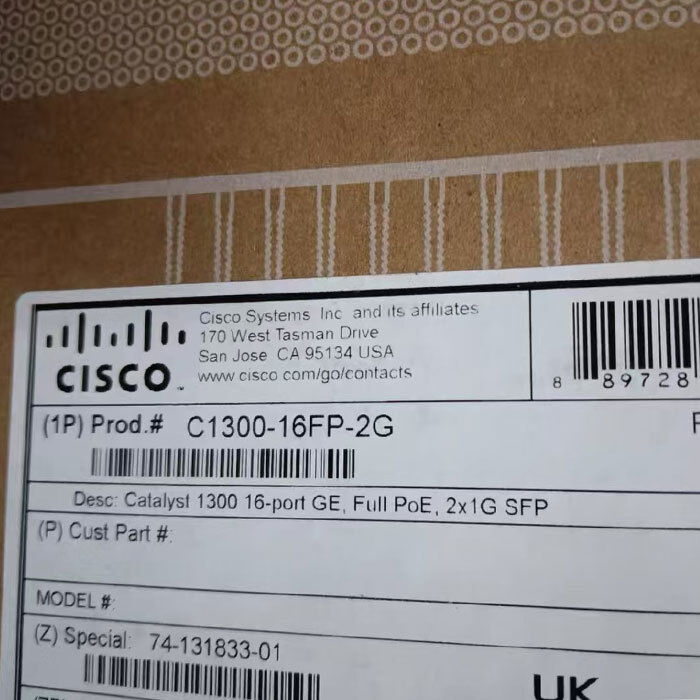 C1300-16FP-2G Switch 16x 10/100/1000 PoE+ ports with 240W power budget