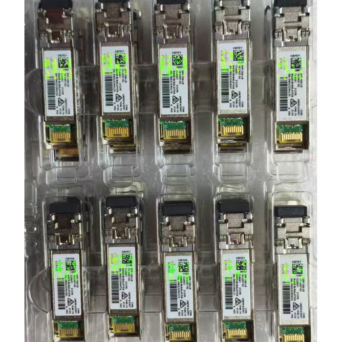 Compact Original Cisco SFP-10G-LR Module Green Laser IEEE 802.3z OEM