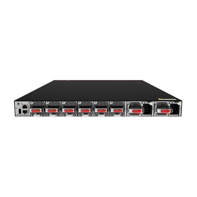 Huawei CE9855-32DQ-B CloudEngine 9800 Series Data Center Switch with 32*400GE QSFP-DD Ports and 25.6 Tbps Switching Capacity in 1U Chassis