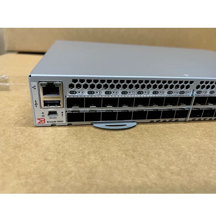 BR-G620-24-16G-F Brocade G620 Switch , 24x16Gb/s SW SFP+/Port Side Intake Fan V1 V2